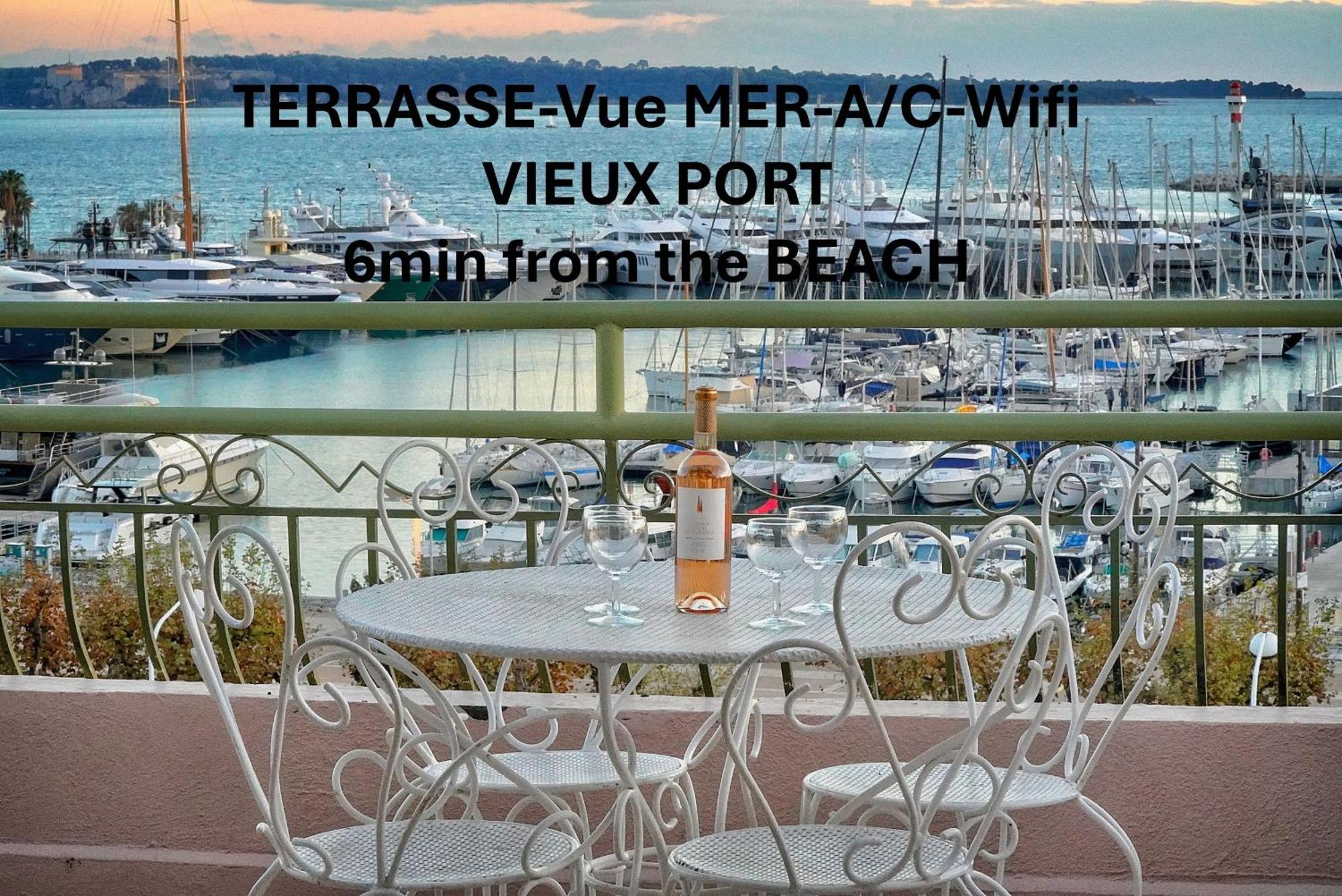 Superbe Duplex Idealement Situe Proche Plages Avec Grande Terrasse Vue Port !L A1B59 Cannes Exterior photo